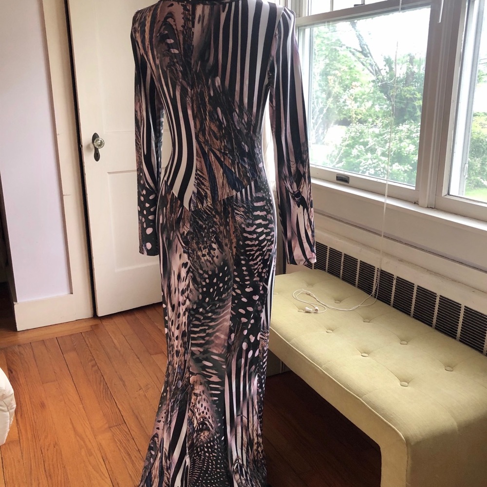 Animal Print Maxi Dress